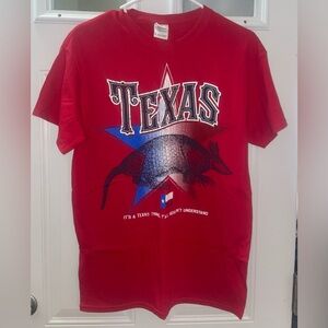 Red Texas Graphic T-Shirt